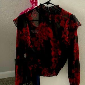 Brand new jeans blouse